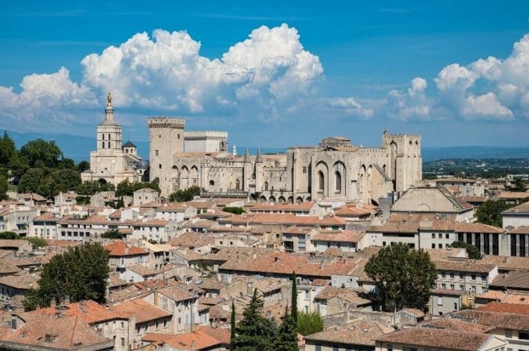 Vue d'Avignon