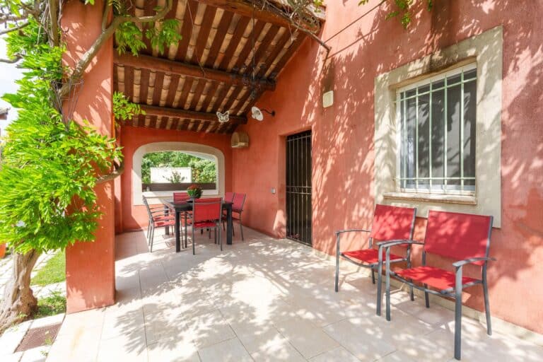 La terrasse couverte