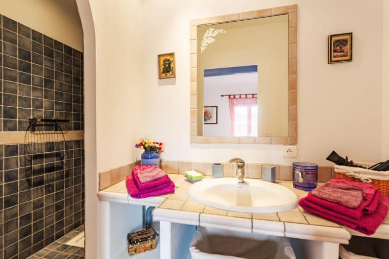 La salle de bain attenante